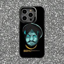 Funda de teléfono Indian Sidhu Moose Wala para 17,16,15,14,13,12,11,Pro,Plus, color negro mate a prueba de golpes - Z4 - Ver 11