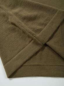 LOOKUN Colorblock Polo Shirt For Men, Plaid Collar Business Casual Knit Top, Fashionable Versatile Short Sleeve, Spring/Summer - Green - View 7