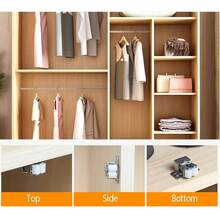 Tendencia40 Pcs Resbalones Broche Tipo Ajax Para Puerta Con Pasadores ChocolateCalidad premium - Chocolate - Ver 9