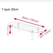 1 قطعة حامل عرض طاولة الحلوى من الأكريليك، رف عرض على المكتب لحفلة عيد الميلاد، ديكور حفل الزفاف، لوازم حفل الزفاف، اكسسوارات الزفاف، حامل كيك. رفوف متعددة الطبقات لعرض العطور ومستحضرات العناية بالبشرة والمستحضرات التجميلية في غرفة المعيشة والحمام والنوم وديكور المنزل. - متعدد الألوان - مشاهدة 10