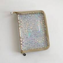 Ins Style Laser Star 6-Hole PVC Binder A5 Zipper Bag Planner Album Storage Star Chasing Notebook - Multicolor - View 22