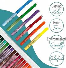 Oil Pastels 25 Colors Count Soft Pastels, Oil Pastels For Kids And Artists, Oil Crayons - 25個裝(1包) - 查看 2