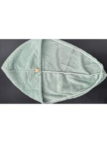 新款加厚双层珊瑚绒女士干发巾帽，超强吸水速干干发巾/浴巾 - 彩色 - 查看 6