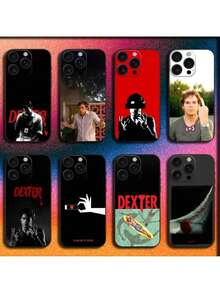 Movie D- Morgan Phone Case Compatible With 16,15,14,13,12,11,Pro,XS,Max,XR,Plus,SE,Mini Soft Black Cover, Cover Compatible With  17 Pro Case,  17 Pro Max Case,  17 Case,  16 Pro Case - Z1 - 查看 11