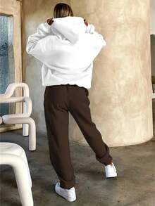 Women's "Stronger Than The Storm" Sport Tracksuit - Soft Oversized Hoodie & Pants Warm Winter Casual Sport Set (4 Colors) Winter Cozy Motivational Sport Set - Women's Soft Hoodie + Drawstring Pants Casual Sport Tracksuit Cozy Oversized Sport Set For Winter - Women's Motivational Graphic Hoodie + Casual Pants Tracksuit Warm Soft Sport Tracksuit - Women's "Stronger Than The Storm" Hoodie & Drawstring Pants Winter Set Women's Warm Sport Tracksuit Set - Soft "Stronger Than The Storm" Hoodie & Pants Winter Casual Sport Outfit (4 Colors) Motivational Graphic Sport Set - Women's Cozy Oversized Hoodie + Pants Winter Casual Tracksuit - 咖啡棕 - 查看 2