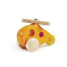 Hape Toy Vehicle Little Copter Wooden - como en la foto - Ver 3