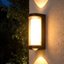 85V-265V LED Outdoor Garden Wall Light Fixture, Waterproof Indoor Decorative Lighting Lamp Suitable For Indoor/Staircase/Room/Entrance/Living Room/Bathroom/Kitchen/Bedroom/Hallway/Porch/Single Residence, Garden, Patio, Staircase, Parking Lot And Passageway Lighting, Front Door, Terrace - 戶外門廊壁燈 - 查看 11