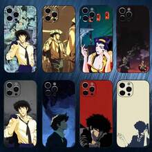 Anime C-Cowboy B-Bebop Handyhülle kompatibel mit  17,16,15,14,13,12,11 Plus, Pro Max, weiche Silikon schwarze Hülle, kompatibel mit  17 Hülle,  17 Pro Hülle,  17 Pro Max Hülle - z4 - Übersicht 2