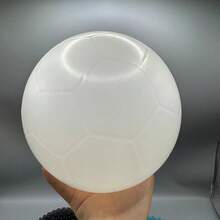 1pc Hand-Painted White Soccer Ball Toy, Inflatable PVC Soccer Ball For Sports, DIY Colorful Soccer Ball (Needs Self-Inflation)