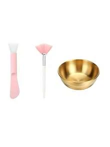 1-40pcs Professional Esthetician Facial Care Spa Set, Portable Face Mask Mixing Bowl, Dual-Head Silicone Brush Scraper, Fan-Shaped Mask Applicator Brush, Measuring Spoon, Suitable For Spa Centers And Home Gatherings, Sleepovers, Party, Skincare Mask Mixing Tool Kit - Multicolor - View 12