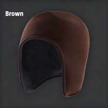 1pc Warm Ear Protection Hat For Elderly, Thermal Lined Cold Weather Windproof Hat, Multi-Functional Cycling Skiing Ear Warmer Cap - Multicolor - View 11