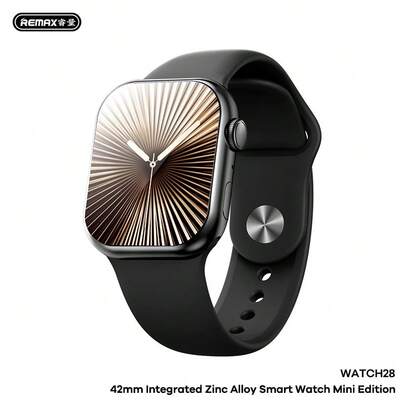  REMAX WATCH28 Smartwatch Features NFC Access, Bluetooth Calls Without Reaching For Your Phone, And Health Monitoring, Perfect For Commuting, Office Work, Or Sports, Making It A Thoughtful Ramadan Or Eid Gift.