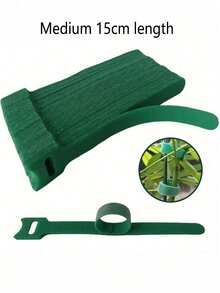 100条装魔术贴扎带，数据线、耳机线及其他线缆收纳整理带，防滑植物绑带，植物扎带，耐用尼龙自粘绑带，办公用品收纳整理带，电脑线缆及路由器线缆整理带，防滑植物绑带，植物扎带，魔术贴扎带，节日花环绑带，带魔术贴扣的可调节花园绑带 - 彩色 - 查看 13