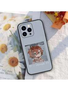 Anime B-Bungo Stray Dogs Phone Case Compatible With Apple 16, 15, 14, 13, 12, 11, Pro, Max, Mini Wave Oil Short Back Cover, Case Compatible With 17 Pro Max Case, 17 Pro Case, 17 Case, 16 Pro Max Case - Z1 - 查看 11