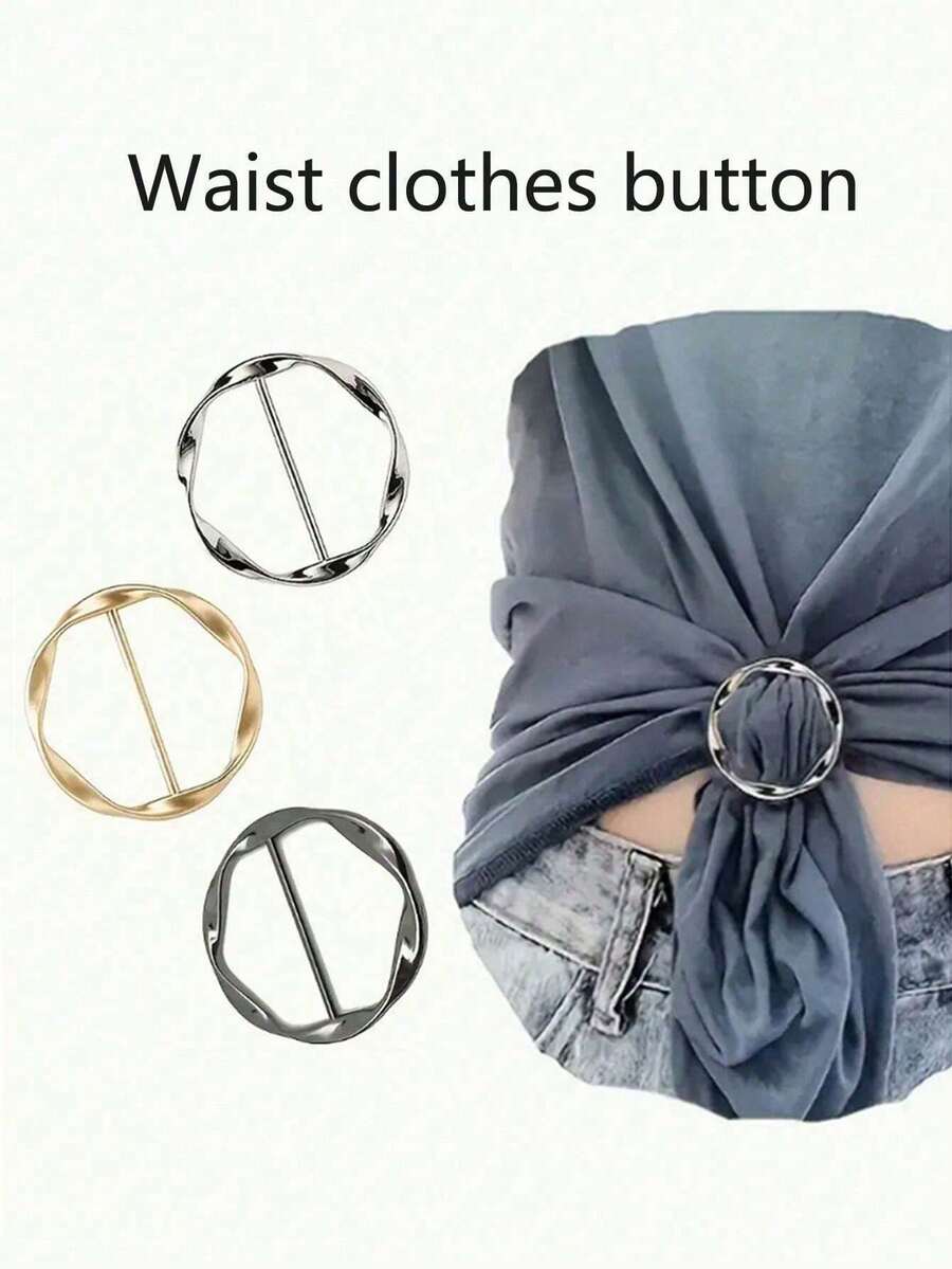 4pcs Round Sliding Buckles, Alloy Adjustable Buckle Fasteners, Sewing Mini Buckle Belt Adjuster Sliders For Belt Fixers, Leather Crafts, Garment Hem Fixers, Clothing Waist Buckles, Metal Tie Buckles