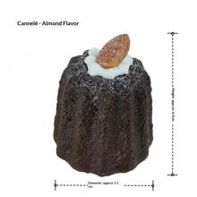 Koruli Model Realistic Afternoon Tea Dessert Bakery Decor, Photo Prop, Stress Relief, Emotion Soothing, Gift, Holiday Gift, Birthday Gift, Christmas Gift - Multicolor - View 8