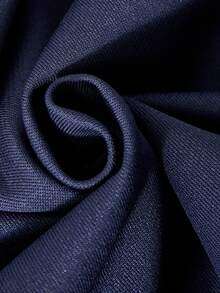 Bộ đồ thể thao thường ngày cho bé gái 8-12 tuổi, áo nỉ màu xanh navy lệch vai in số và quần cùng màu, trang phục thường ngày thời trang, bộ 2 món. - Màu xanh hải quân - Xem 9