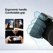 750mAh Rechargeable Magnetic Phone Holder Magsafe, Bluetooth Selfie Remote Control + Fill Light And Stabilizer, Multifunctional Shooting Handle, Suitable For Vlog/Selfie