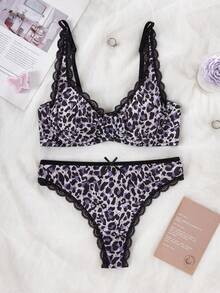 女士文胸内裤套装 - 彩色 - 查看 1