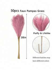 5/10/20 件装人造藤条，高 55 厘米/21.65 英寸，蓬松人造草，大型通用芦苇枝，适合用作花瓶填充物，波西米亚风格家居装饰，适用于厨房、房间、婚礼派对、人造植物、秋季装饰、房间、书桌、花园装饰、DIY 摄影道具、母亲节、毕业季装饰（注：均码 = 10 件装）、生日礼物、秋季家居装饰、圣诞节装饰