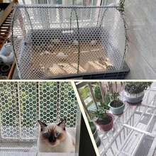 TendenciaRed  Malla Para Protección Anticaidas Y BloqueoCalidad premium - Blanco - Ver 7