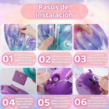 TendenciaSet De Alas De Hada, Con Luces Y Música,halloween FiestaCalidad premium - Blanco - Ver 5