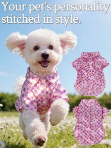 Pet Shirts - Purple - View 1