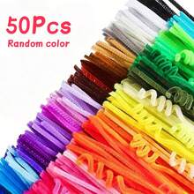 Encrypted Twist Twist Rod Plush Flower Bouquet DIY Craft Material Pack, Macaron Twist Twist Rod Flower Bouquet Handmade DIY Weaving Material Pack