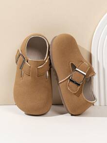 1双新款软底防滑婴幼儿鞋/时尚休闲百搭平底鞋 - 駝色 - 查看 3