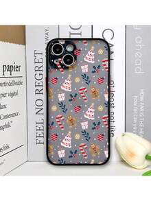 Custodia per telefono con grafica di albero di Natale e biscotti di panpepato, compatibile con Samsung Galaxy S25, S24, S23 Ultra, S22 Plus, S21 FE 5G, regali di Capodanno, compatibile con custodia per iPhone 17 Pro Max, 17 Pro, 17, 16 Pro Max - Modello FG-A1150T4 - Visualizzare 11