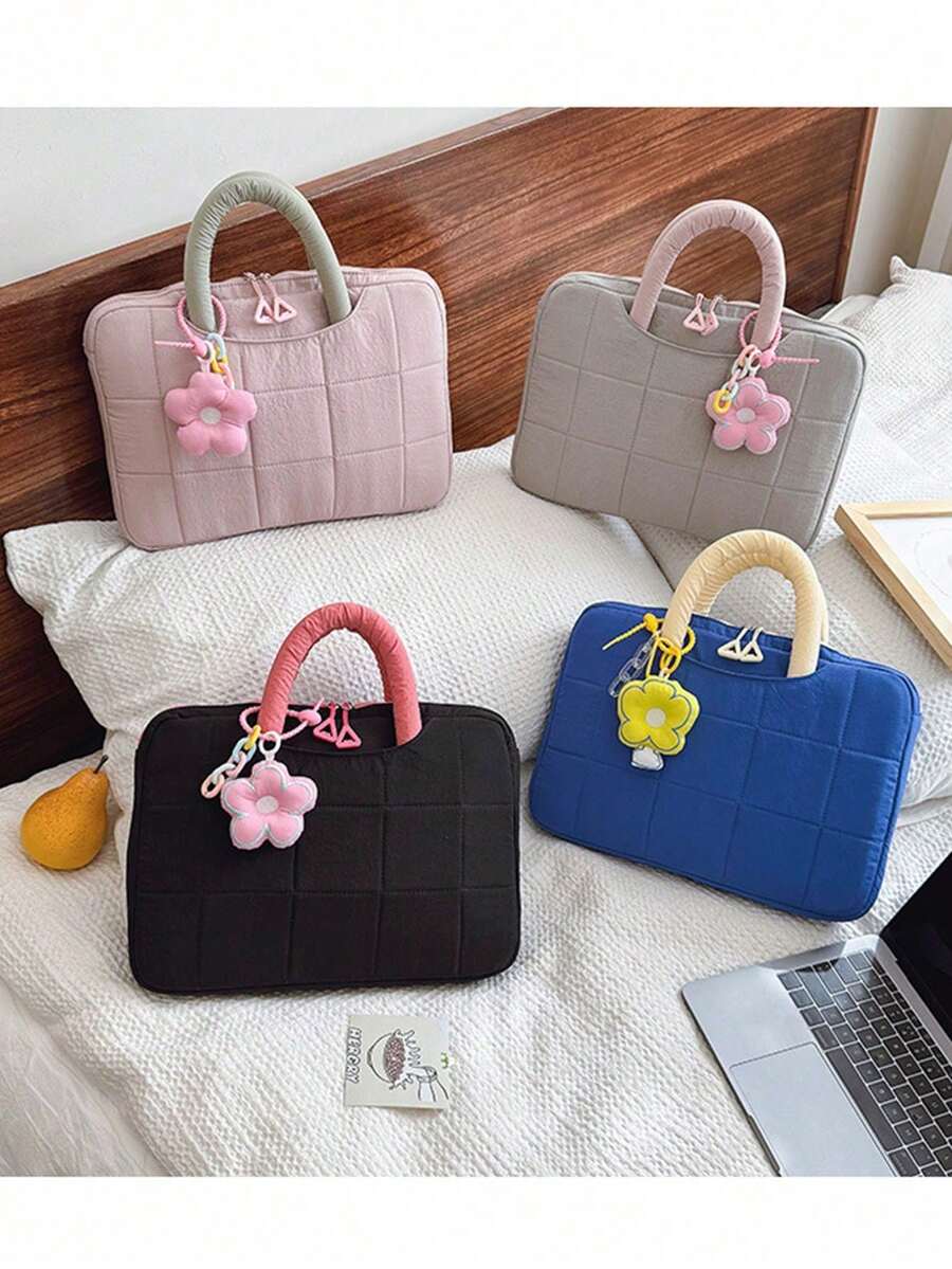1 Piece Of Cute Large-Capacity Handbag, Computer Bag And Notebook Bag, Suitable For 14/16 Apple, Xiaoxin, HP