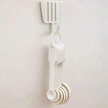 Multifunctional Plastic Measuring Spoon Set, Stackable Segmented Measuring Spoon, Coffee Salt Seasoning Measuring Spoons,Suitable For Baking&Cooking Tools In Kitchens Restaurants - Multicolor - View 10