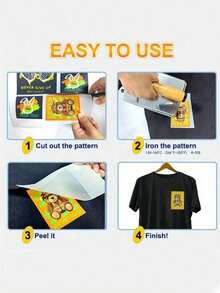 Custom Iron On Transfers, Customized Thermal Transfer, Cool Custom Heat Transfer Film, Personalized Your Photo, Image Logo, Iron On Transfers For T-Shirts, Multi-Functional, , Ornamental, Couple T-Shirt Pattern Heat Transfer, Personalized Custom, Custom Gifts, Valentine's Day Gifts, Birthday Gifts, Party Gifts, Anniversary Gifts, Suitable For Giving To Family Members, Partners, Or Close Friends. - Multicolor - View 10