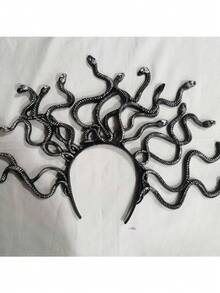 Băng đô hình rắn Medusa, mũ đội đầu nữ thần Hy Lạp, phụ kiện trang trí tiệc, phụ kiện cosplay, trang trí biểu diễn sân khấu, trang phục chụp ảnh, món quà hoàn hảo cho gia đình và bạn bè. - Nhiều màu - Xem 11