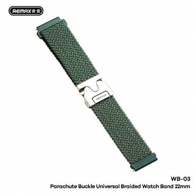 REMAX Parachute Buckle Nylon Braided Elastic Strap, Universal Fit, Suitable For Apple Watch 22mm WB-03