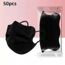 10pcs/20pcs Large Butterfly Shaped Face Mask, Women's Attractive Wavy Cloud V-Shaped Face Flattering Small Mask - Multicolor - View 7