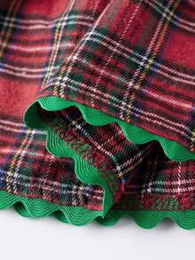 Women's 2 Piece Lounge Set Sleeveless Tie Shoulder Striped/Plaid Tank Tops Pants Sleepwear - Đỏ - Xem 6