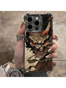 Coated Phone Case Compatible With Ghost-Faced Samurai Oppo A3x A98 A79 A78 A58 A38 A18 A97 A57 A76 A36 A96 A17 A55 A74 A54 A16 A5 Pro 4G 5G, Case Compatible With 17 Pro Max Case, 17 Pro Case, 17 Case, 16 Pro Max Case - DDB-292X106A8 - Xem 10