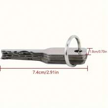 10/16 Piezas Juego de Ganchos Herramientas de Reparación, Herramientas de Mano con Ganchos para Automóviles, Juego de Herramientas de Selección de Acero Inoxidable para Gabinete y Caja de Herramientas - Plateado - Ver 2