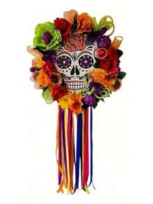 TendenciaHalloween Y Día De Muertos Caléndulas Decorativas De CoronaCalidad premium - llamativo - Ver 1