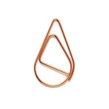 20个/包 极简水滴形金属回形针 - 水滴迴紋針 - 查看 10