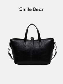 Bolso de estructura de nicho francés para mujer, bandolera de un hombro, bolso de mano, tres usos, adecuado para ir al trabajo, estilo retro y combinable con todo, gran capacidad, almacenamiento diario - Multicolor - Ver 11