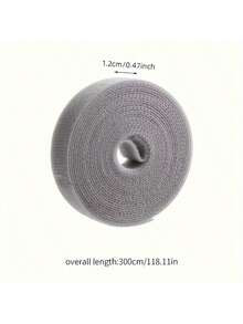 Premium 1pc Heavy-Duty Nylon Cable Organizer Strap With Durable Hook And Loop Fastener, 79/118 Inches Length For Versatile And Efficient Cable Management - Perfect For Home, Office, Travel, And Outdoor Use - Reusable Cord Wraps For Wires - Multicolor - View 9