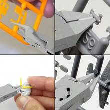 Single Blade Cutting Pliers, Ultra-Thin Stainless Steel Single Blade Diagonal Pliers, Model Tools, Military Model Assembly Sprue Cutter - Multicolor - View 5