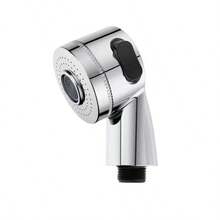Bathroom Faucet Attachment: Handheld Shower Head With Pressure Booster For Sink Taps Extension Handheld Shower Head For Face Washing And Hair Washing - 二檔電鍍洗頭神器 - 查看 4