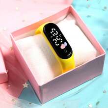 1 st Fashionabla söta digitalklocka för kvinnor med datumvisning, lämplig för dagligt slitage och gåvor - Multifärgad - Visa 20