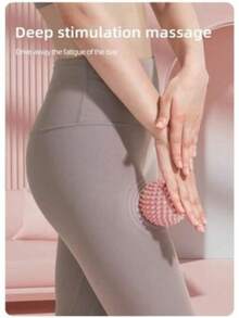 2pcs/1pc Silicone Massage Balls, Suitable For Yoga, Gym Foot Relaxation And Muscle Relaxation - , Multi-Color, Deep Tissue Muscle Relaxation For Shoulder, Neck, Hand Grip Acupoint Massage, Foot Massage, Muscle Relaxation, Fitness Stretching, Soft And Hard Texture, Massage And Relax Muscles Anytime, Anywhere, Unique Texture Silicone Stress Relief Massage Balls, Christmas, Pilates, Funny Gifts, Gifts For Men - Multicolor - View 5