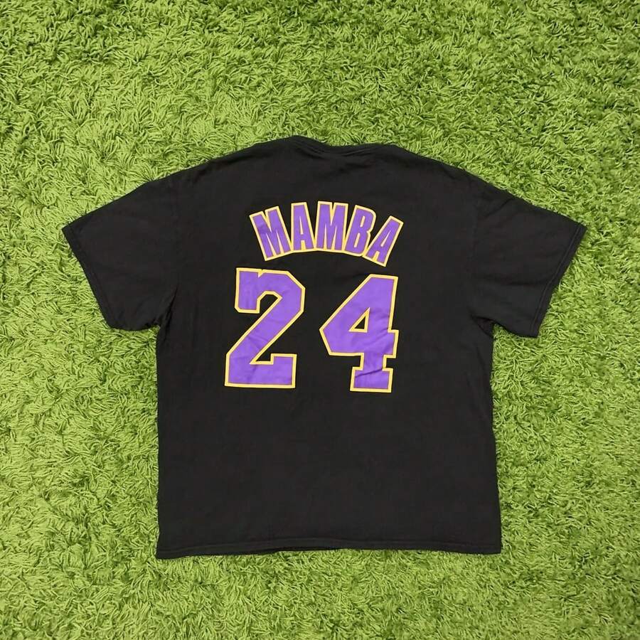 Rare Vintage 8 24 T Shirt XL Lakers Mamba GRAIL Y2K - 款式 - 查看 1