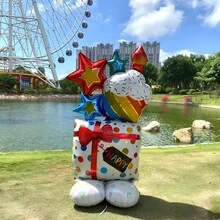 TendenciaGlobo Genérico Figura 110cm Papel Metalizado.Calidad premium - estrella - Ver 1