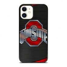 Funda para teléfono de fútbol de los Ohio State Buckeyes – Cubierta protectora resistente para 11–17 |   Regalo para fanáticos del fútbol universitario, accesorios deportivos - #1 - Ver 6